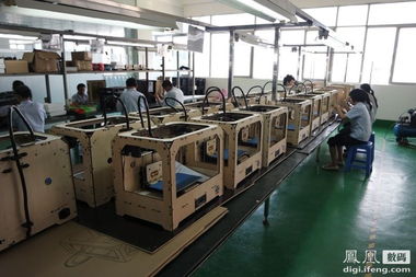 西通3d打印機生產線探營